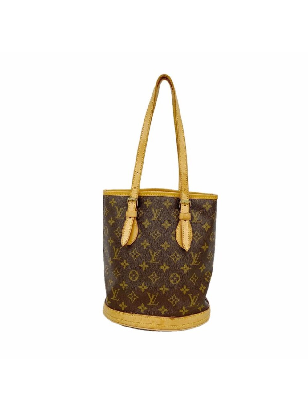 Louis Vuitton Tote Bag Monogram Bucket PM Brown